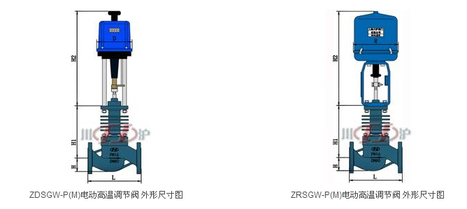 電動(dòng)高溫調(diào)節(jié)閥結(jié)構(gòu)圖