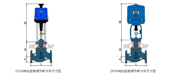 電動(dòng)套筒調(diào)節(jié)閥結(jié)構(gòu)圖