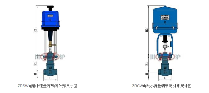 電動(dòng)小流量調(diào)節(jié)閥結(jié)構(gòu)圖