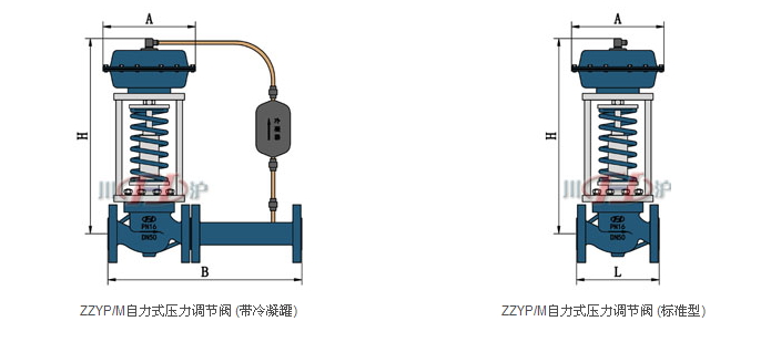 自力式壓力調(diào)節(jié)閥結(jié)構(gòu)圖